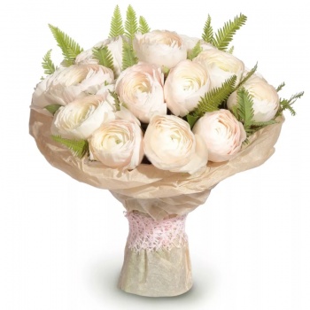 Букет из 21 ранункулюсов